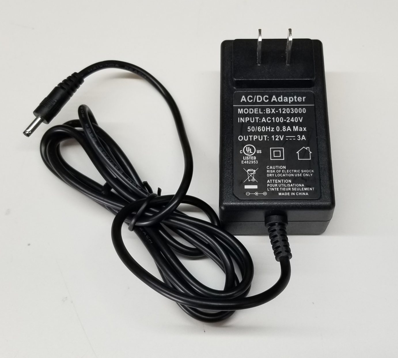 Alcovisor AC Adapter (Charging Cable)